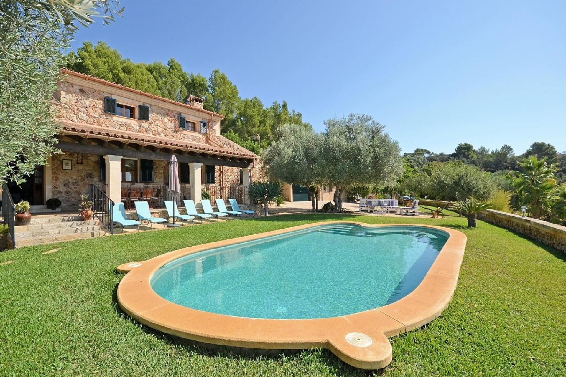 Ferienhaus Mit Privatpool Fuer 6 Personen Ca 250 Qm In Sineu, Mallorca Binnenland Von Mallorca Eksteriør billede